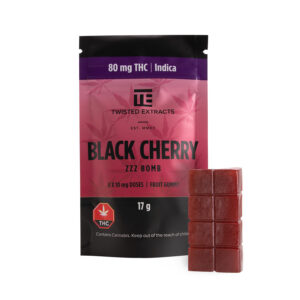 Black Cherry THC Indica Gummies